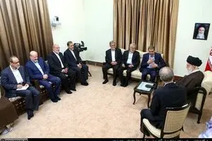 دبیرکل جهاد اسلامی فلسطین با رهبر انقلاب دیدار کرد + تصاویر