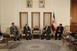 دیدار ظریف با سفرای جدید فرانسه، مونته‌نگرو، توگو، اسلواکی، اندونزی و ایلسلند