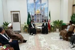 تعامل میان آستان های معصومین(ع) موجب اعتلای کلمه الله می گردد