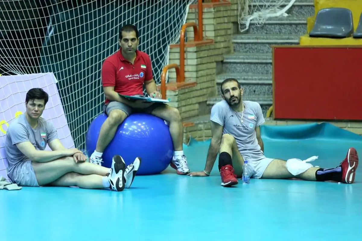 فیزیوتراپ تیم ملی والیبال: خوشبختانه مصدومی در تیم ملی نداریم