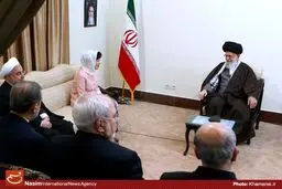 دیدار رئیس‌جمهور کره‌جنوبی با رهبر معظم انقلاب