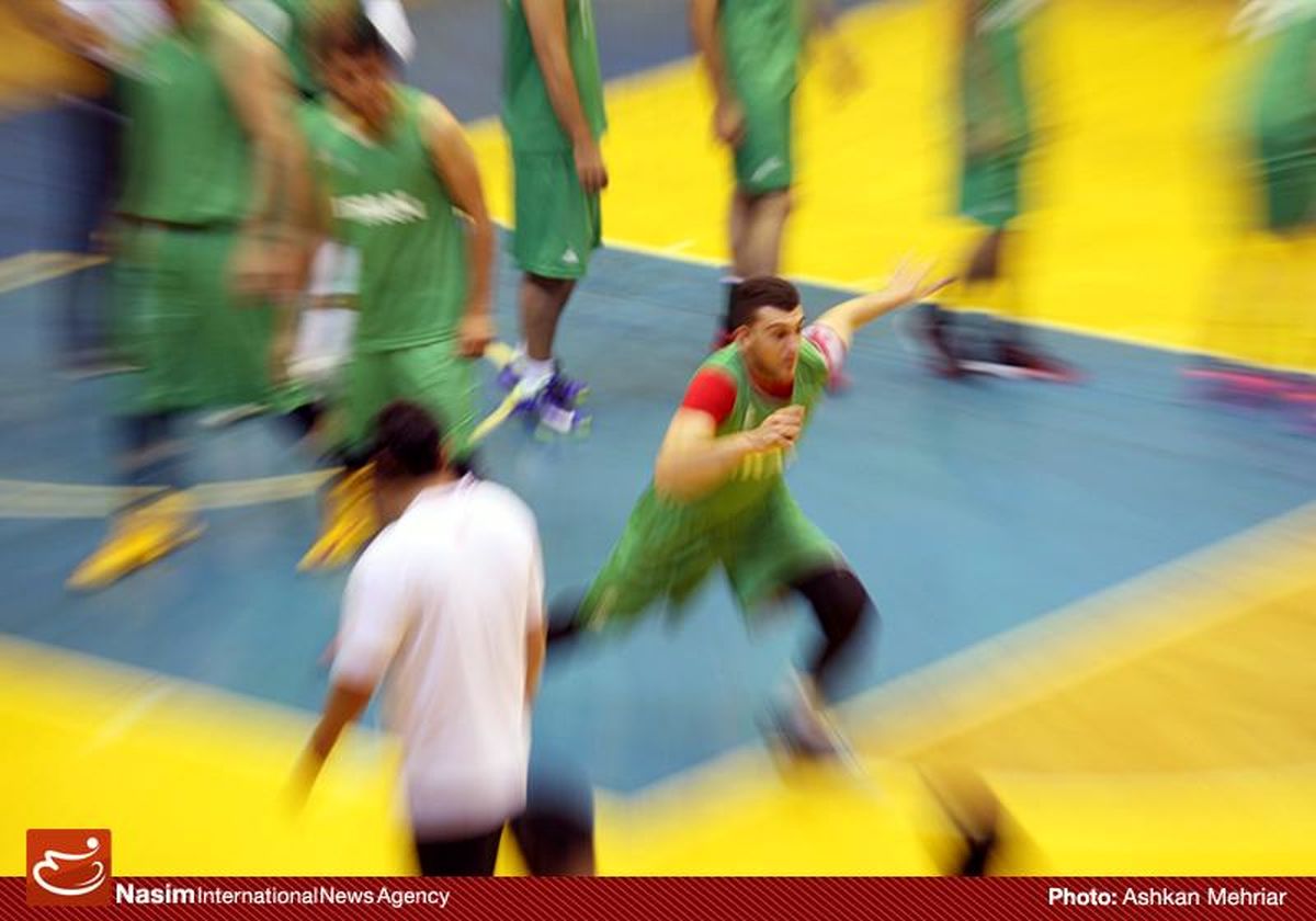 آغاز اردوی تیم ملی بسکتبال ایران