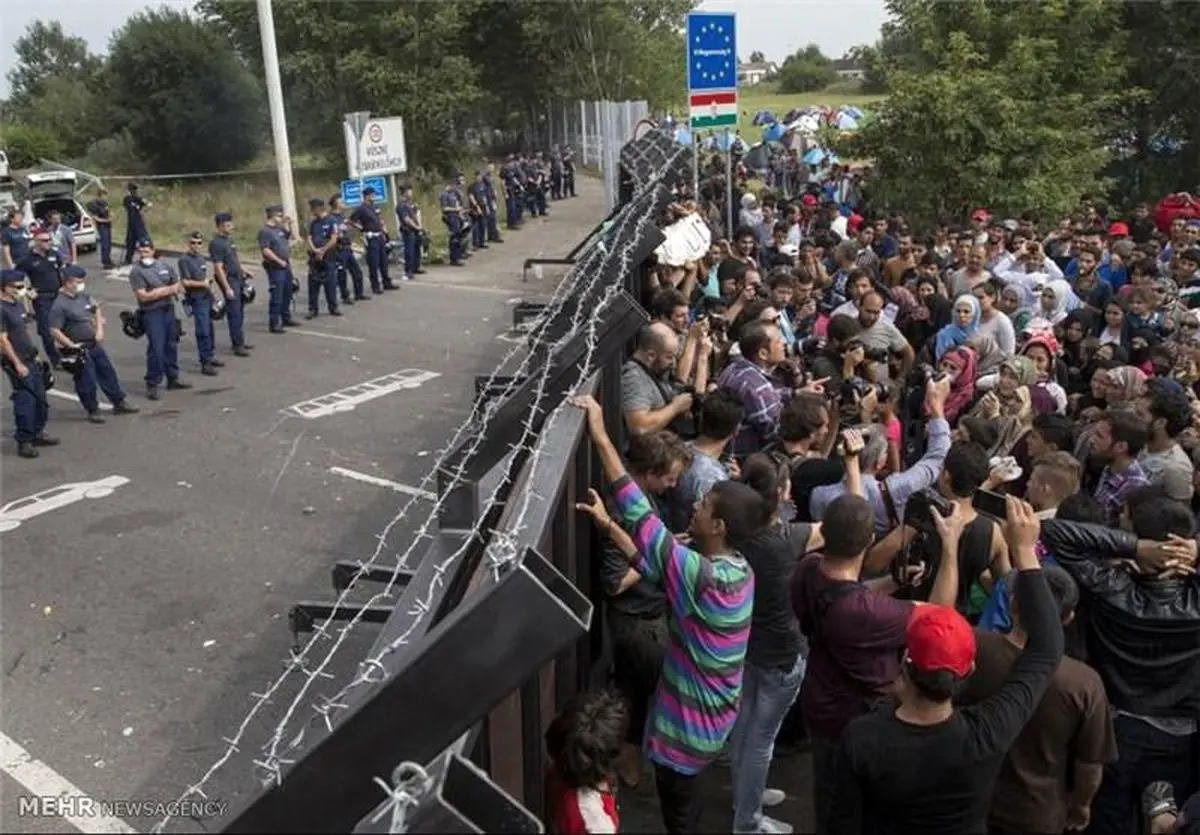 تظاهرات معترضین به حصارکشی در مرز ایتالیا و اتریش