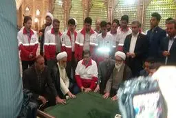 تجدید میثاق خانواده هلال احمر با آرمان‌های امام خمینی(ره)