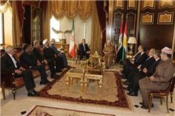 سفیر ایران در عراق با بارزانی دیدار کرد