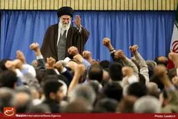 دیدار مسئولان نظام و سفیران کشورهای اسلامی با رهبر معظم انقلاب