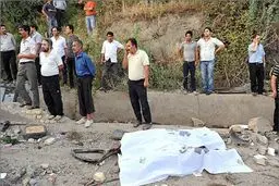 برخورد هولناک پیکان با تیر چراغ برق دو جوان را به کام مرگ برد