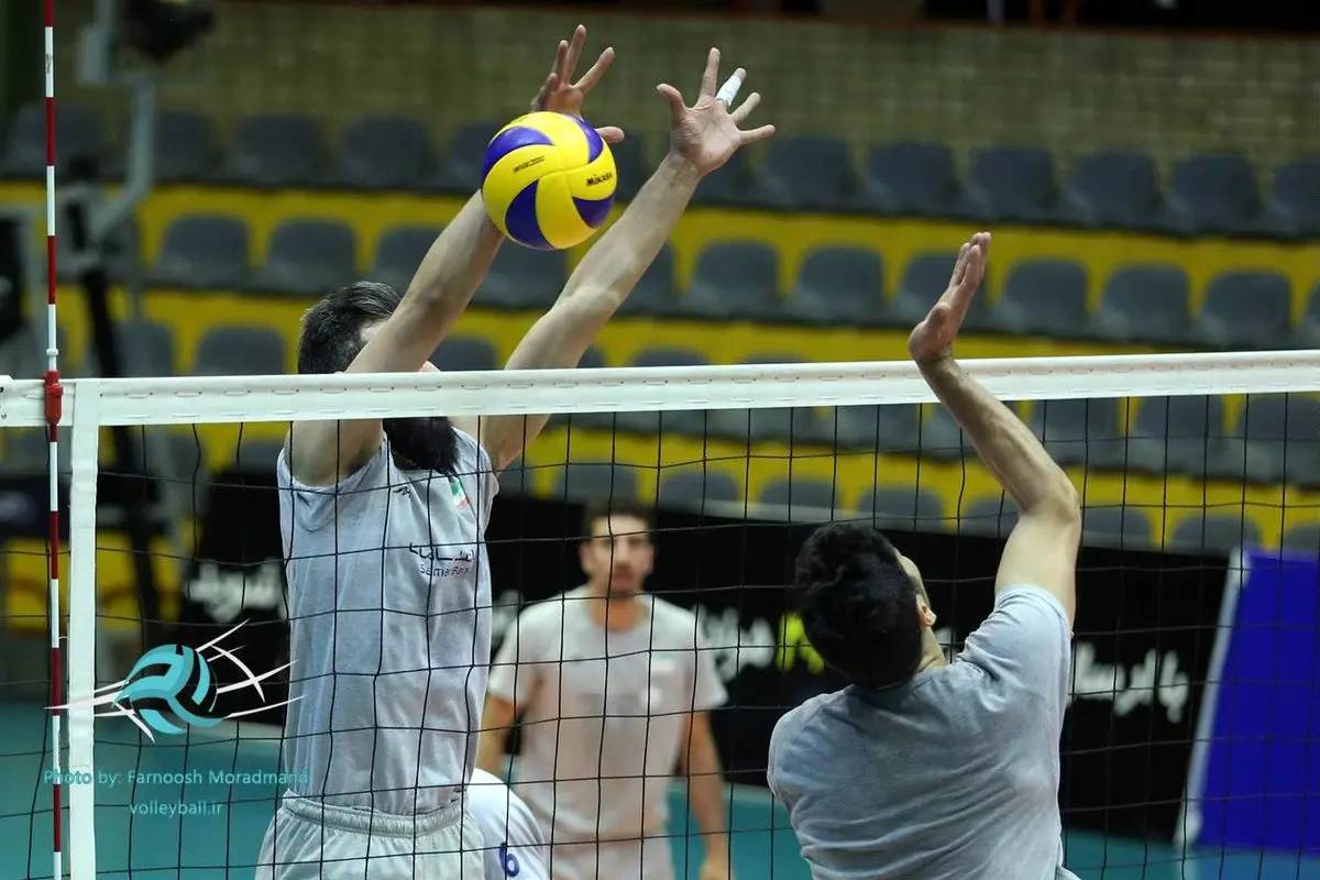 برنامه هفته هفتم تمرینات تیم ملی والیبال