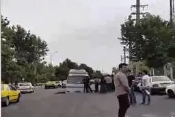 سقوط اتوبوس ۴۲ توریست فلیپینی به داخل حفره در کرج