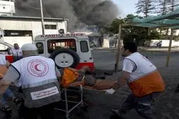 بمباران مواضع حماس توسط جنگنده‎های رژیم صهیونیستی