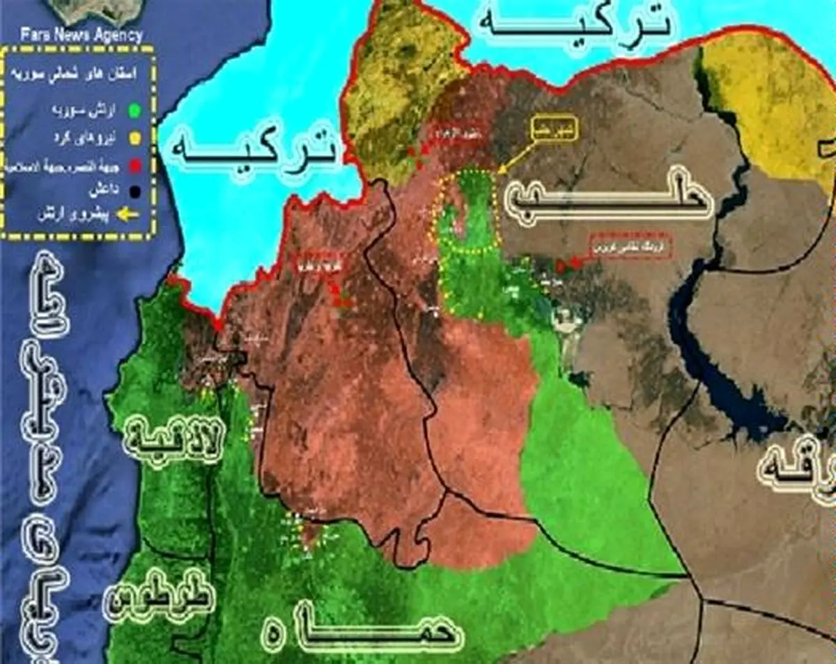 کنترل ارتش سوریه بر نقاط مهم "جنوب حلب"