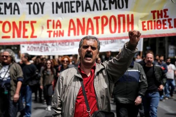 آغاز اعتصاب سراسری سه روزه در یونان +تصاویر