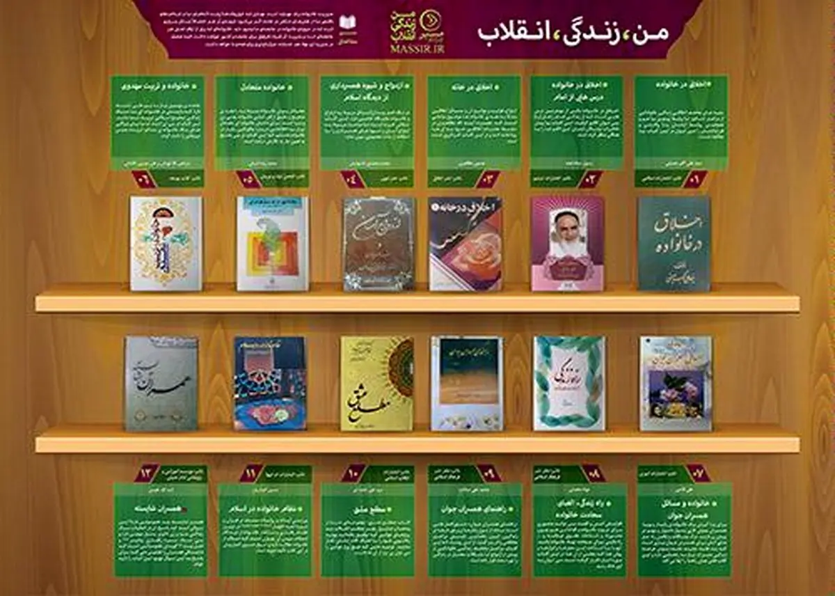 کتاب "من،  زندگی، انقلاب" و کتاب صوتی "خانواده" رونمایی شد