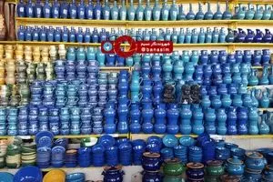 سفال فروشی در جاده قم