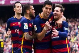 با شکست اتلتیکو مادرید، رقابت قهرمانی بارسا و رئال به هفته آخر کشید