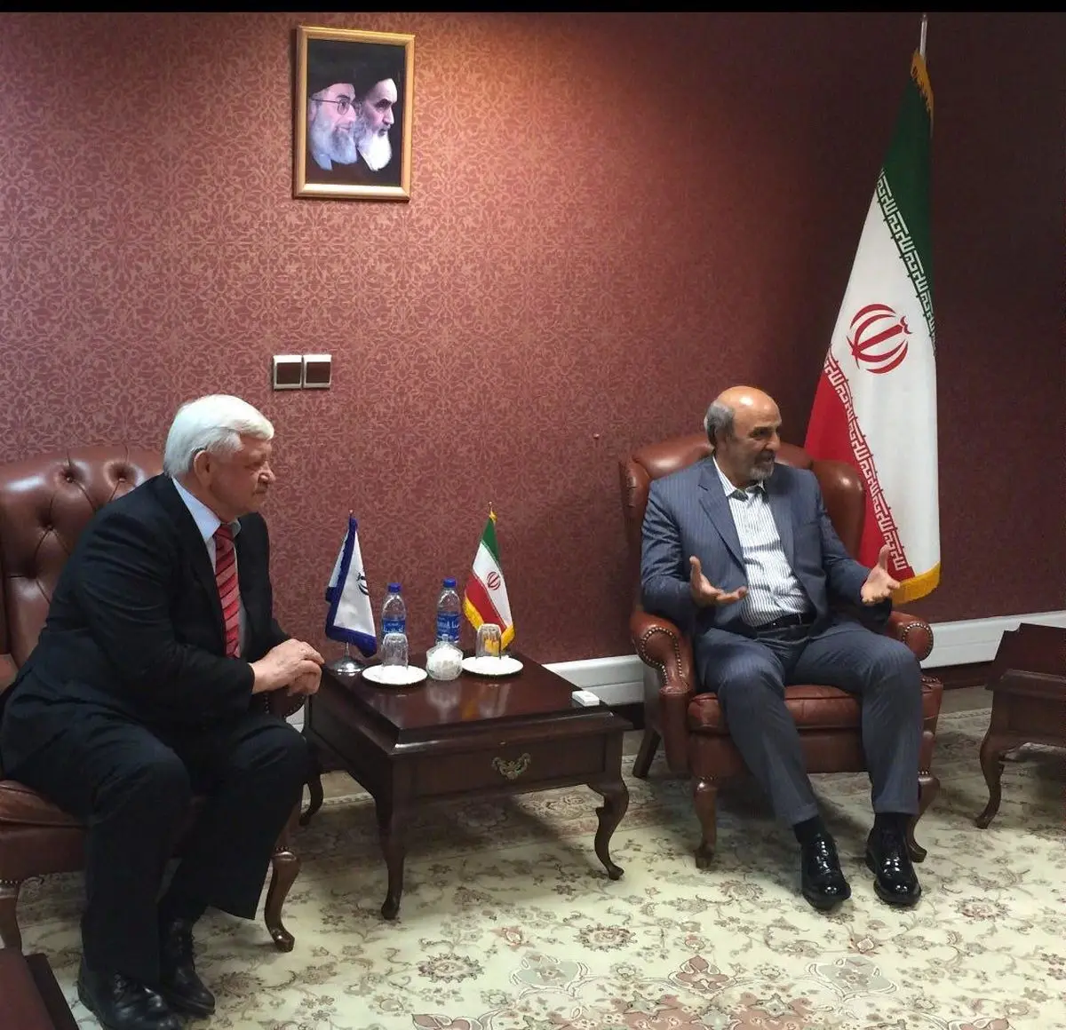 دیدار وزیر ورزش با رئیس کمیته بین‌المللی ورزش‌های ناشنوایان