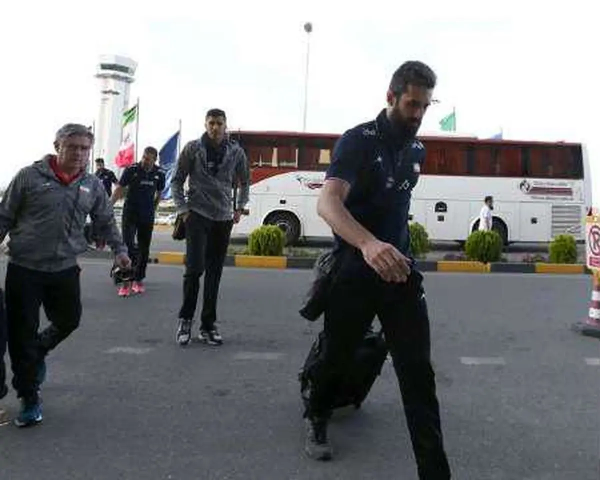 تیم ملی والیبال به تورکوئین فرانسه رسید