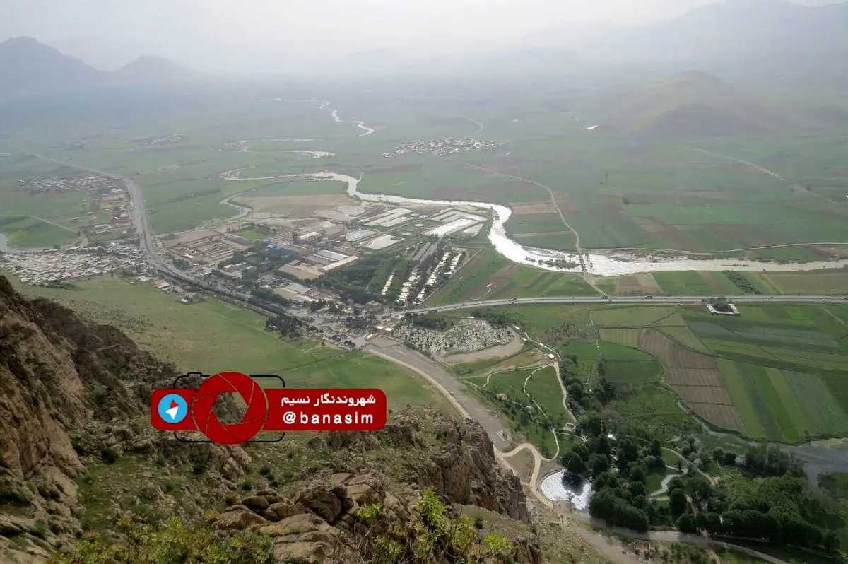 دیواره بیستون کرمانشاه