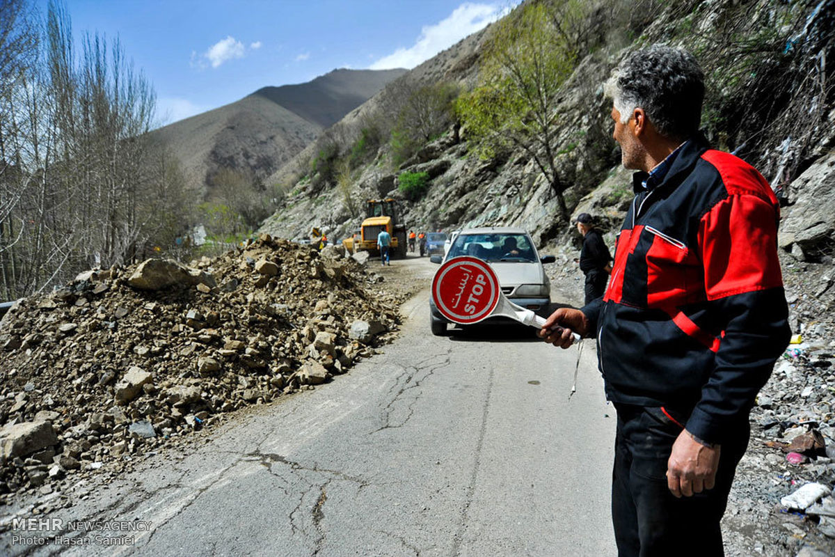 انسداد ۶ محور به دلیل شرایط نامساعد جوی