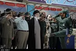 حضور فرمانده کل قوا در مراسم تحلیف دانش‌آموختگان دانشگاه امام حسین(ع)