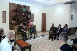 دیدار رئیس ستاد مشترک ارتش آمریکا با 