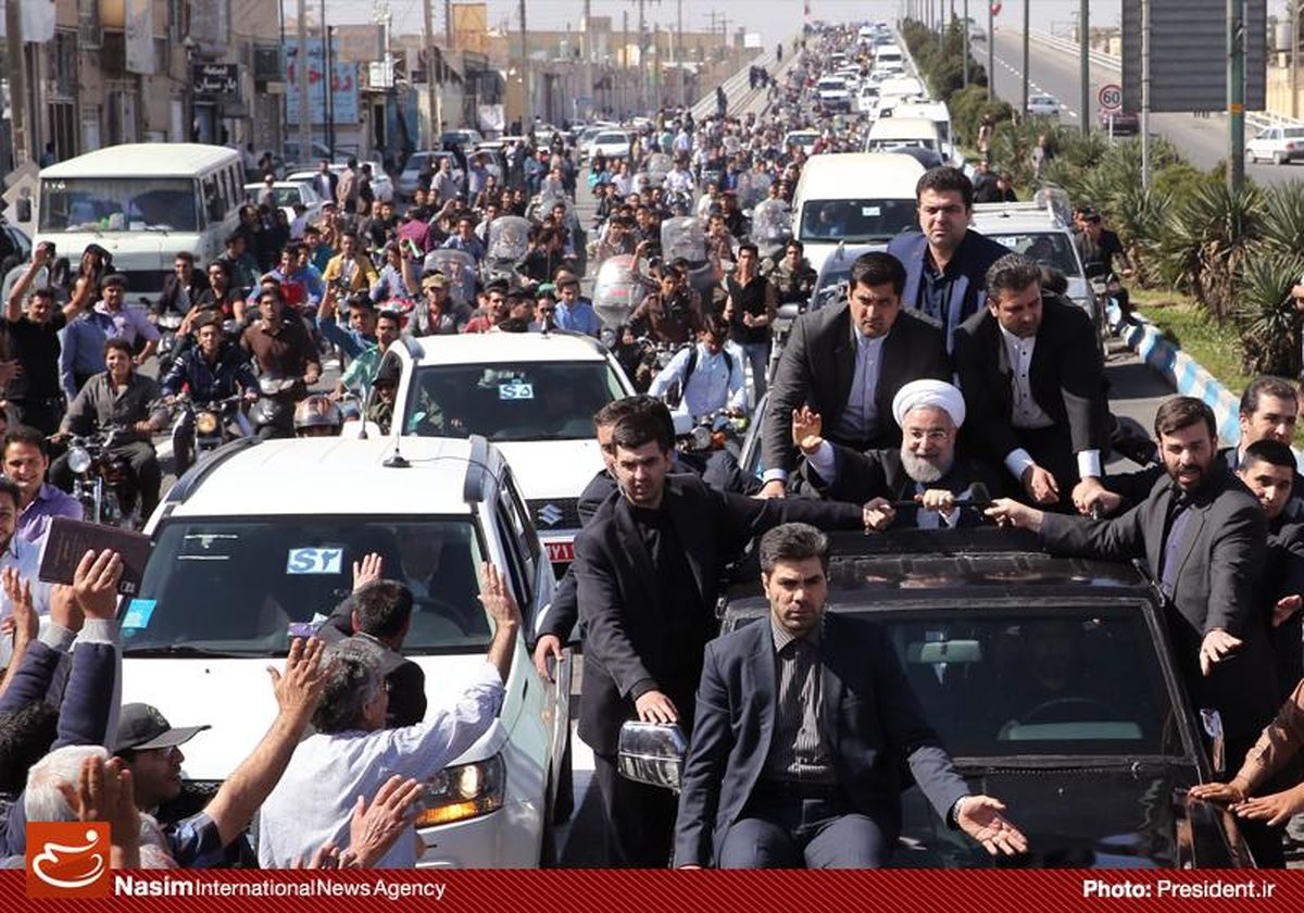 دفتر رئیس جمهور از استقبال مردم استان کرمانشاه در دیدار روحانی تشکر کرد