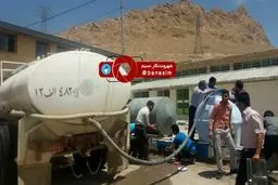 عکس خبری :: شیوه توزیع نامناسب آب شرب در دانشگاه فرهنگیان استان چهار محال و بختیاری