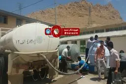 عکس خبری :: شیوه توزیع نامناسب آب شرب در دانشگاه فرهنگیان استان چهار محال و بختیاری