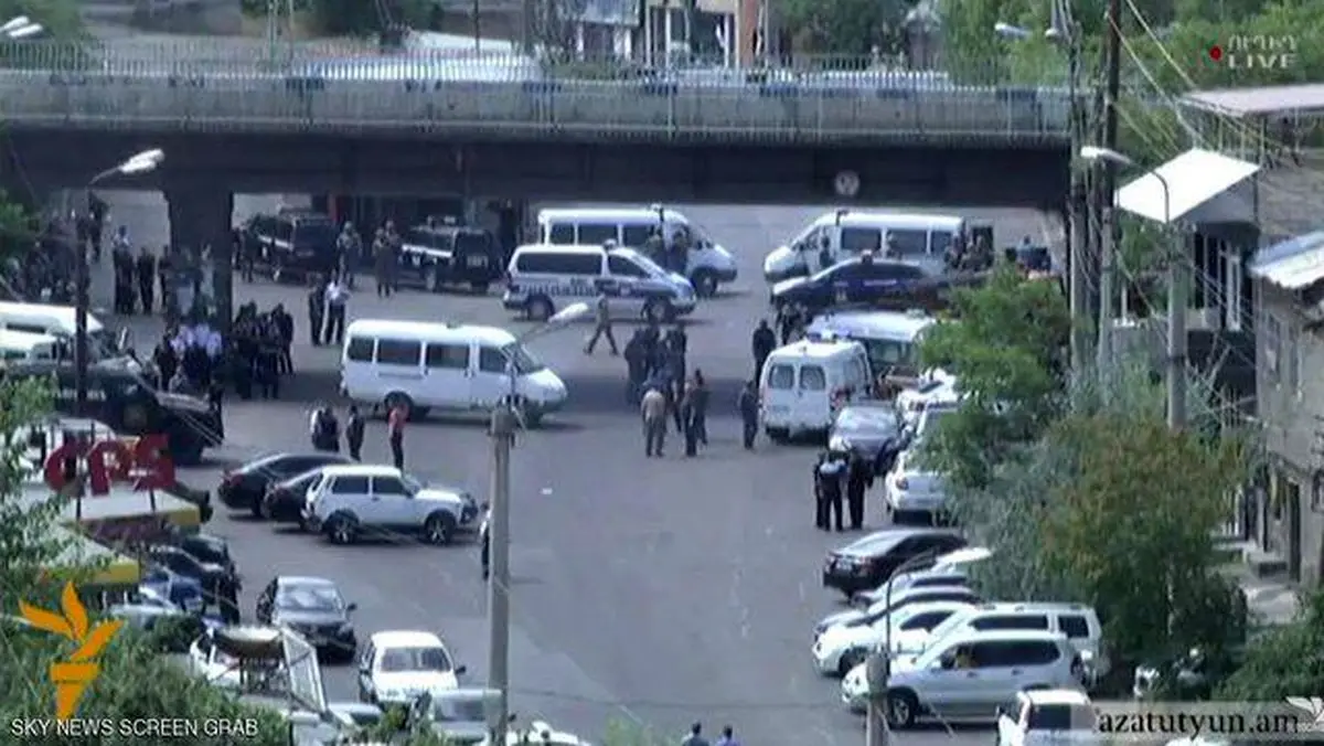 ادامه نآرامی‌ها در پایتخت ارمنستان/۱۳۶ نفر بازداشت شدند