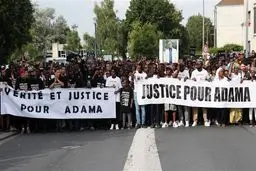 تظاهرات علیه خشونت پلیس در پایتخت فرانسه