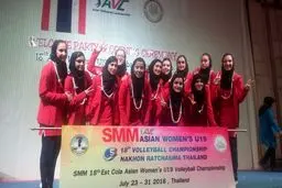 تیم ملی والیبال جوانان دختر مغلوب ژاپن شد