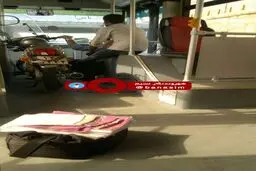 عکس خبری :: مسافر عجیب BRT تهران