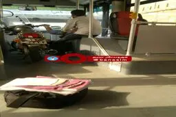 عکس خبری :: مسافر عجیب BRT تهران