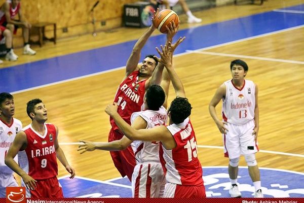 پیروزی مقتدرانه بسکتبالیست‌های جوان ایران مقابل قزاقستان