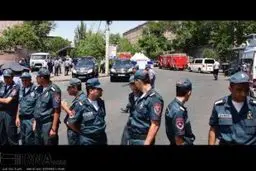 آزادی گروگان‌ها در ارمنستان و ادامه مقاومت مردان مسلح