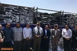 صدهزار دستگاه ماهواره جمع‌آوری شده امحا شد + تصاویر