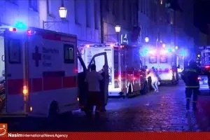 انفجار در رستورانی در شهر آنسباخ آلمان