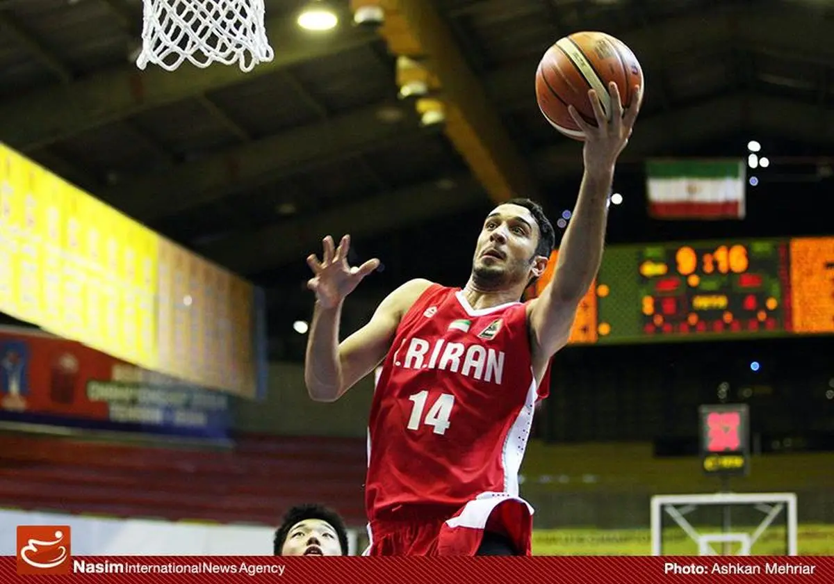 پیروزی ملی‌پوشان بسکتبال ایران مقابل نماینده آمریکا