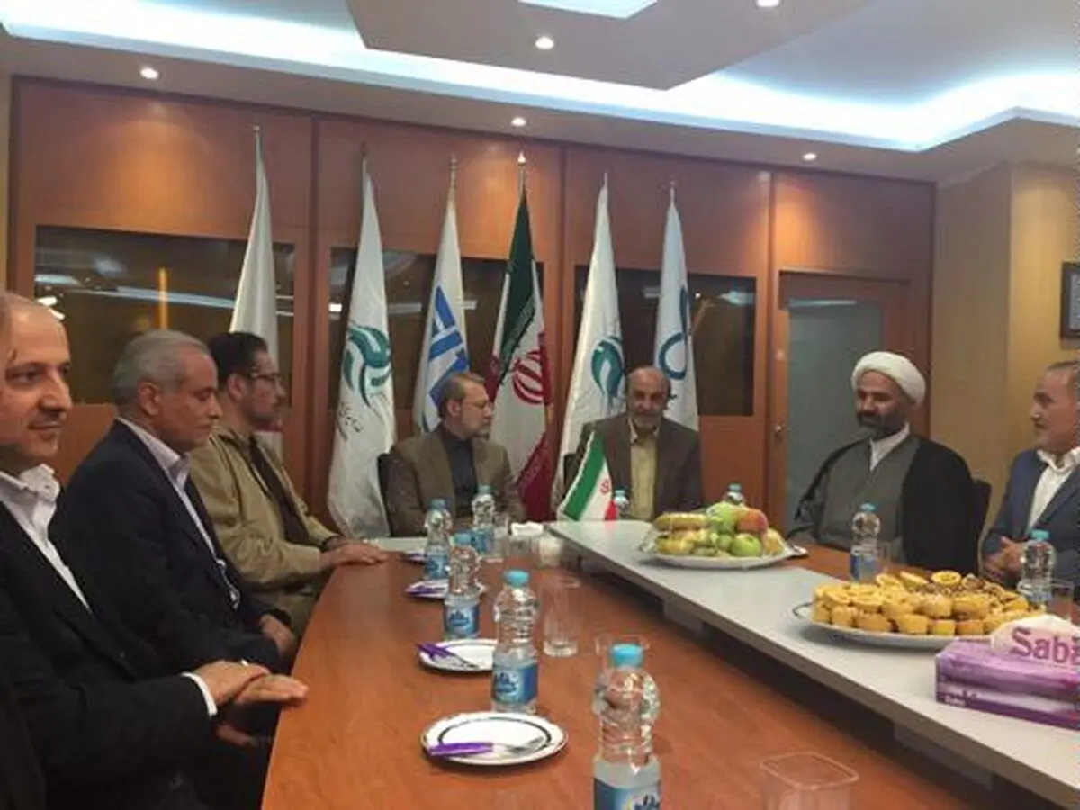 لاریجانی و گودرزی از اردوی تیم‌های وزنه‌برداری و کشتی بازدید می‌کنند