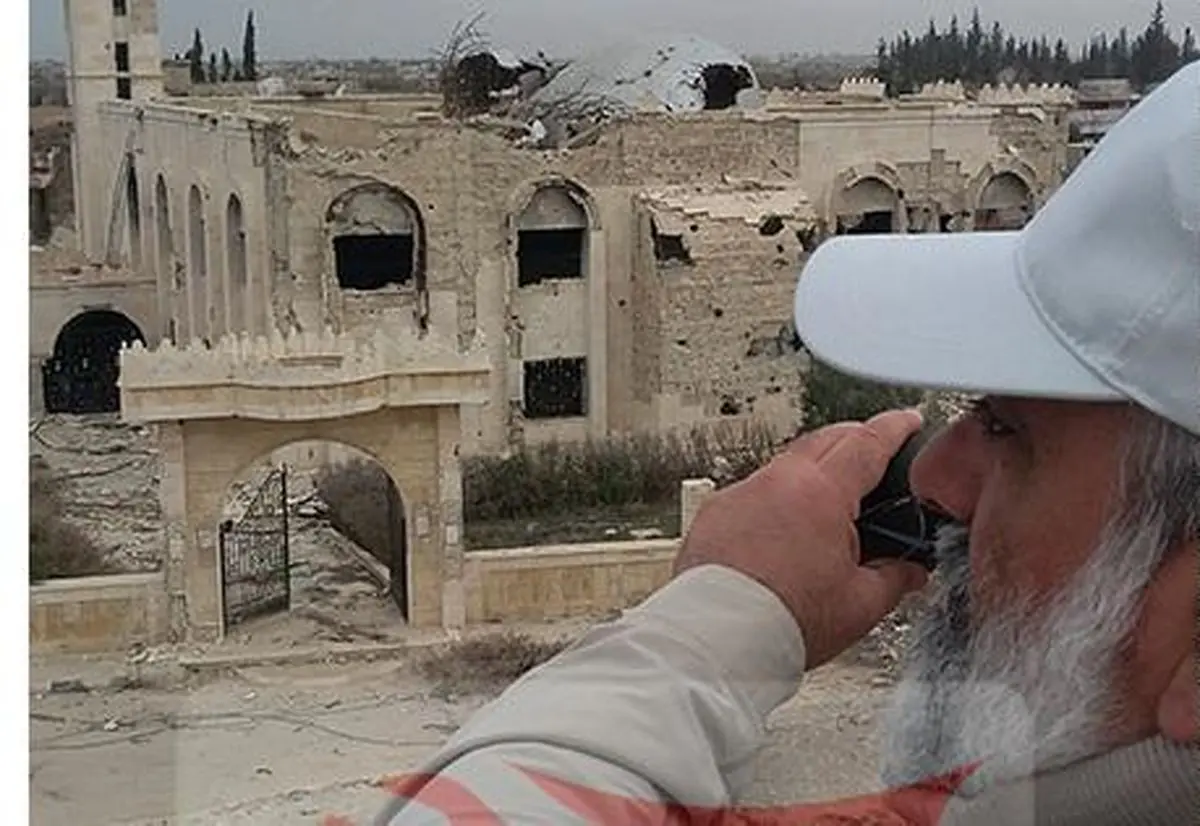 حضور سردار نقدی در "قنیطره" سوریه + تصاویر