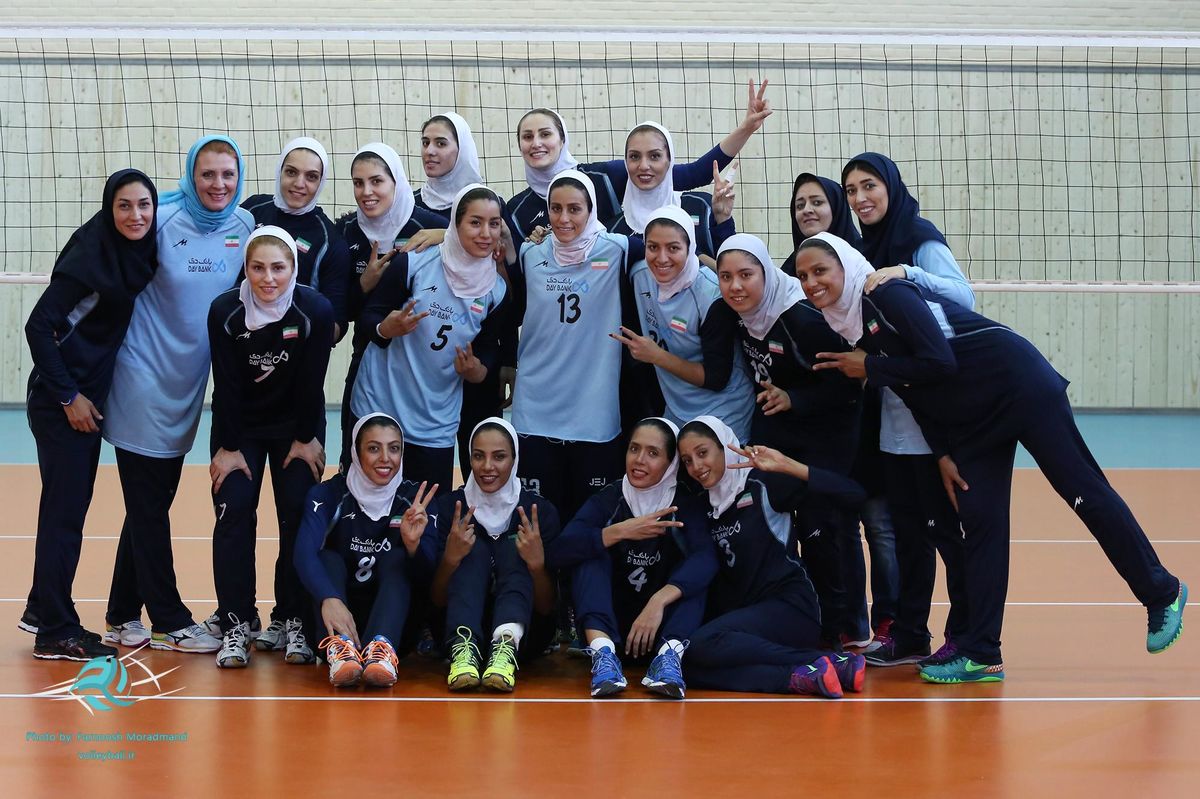 پیروزی والیبالیست‌های بانوان ایران برابر قهرمان لیگ اسلوونی