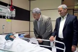 نمایندگان هاشمی رفسنجانی از مرضیه دباغ عیادت کردند