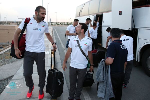 تیم ملی والیبال ایران پس از سفری ۳۴ ساعته وارد ریو شد