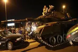 مشارکت ۱۵ درصد از ادوات نظامی ترکیه در کودتا