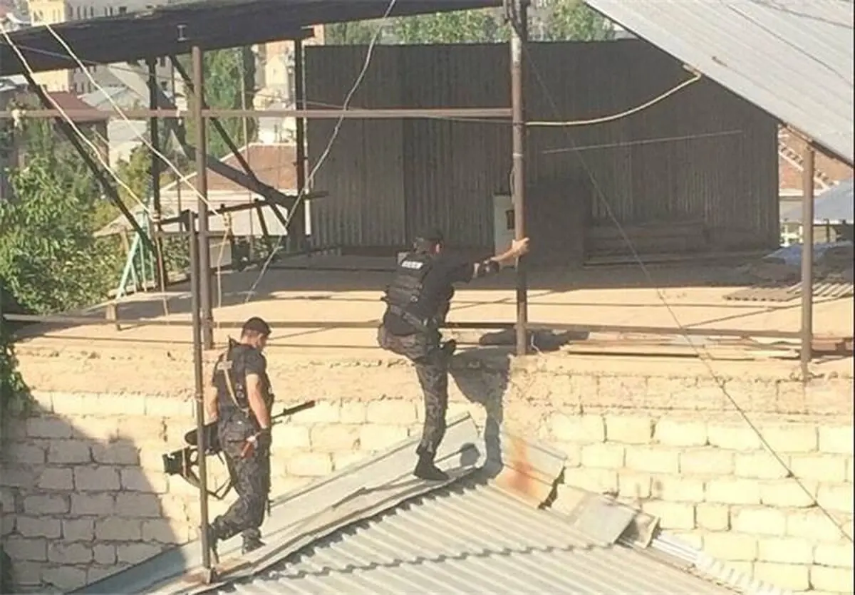 درگیری شدید افراد مسلح و پلیس ارمنستان