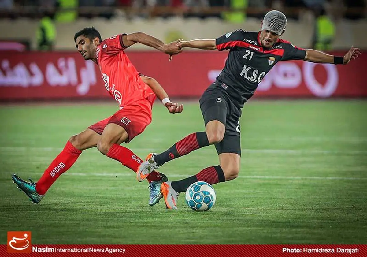 دیدار تیم‌های فوتبال پرسپولیس تهران و فولاد خوزستان