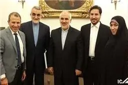 هیأت پارلمانی اعزامی کمیسیون امنیت ملی مجلس با وزیر خارجه لبنان دیدار کرد