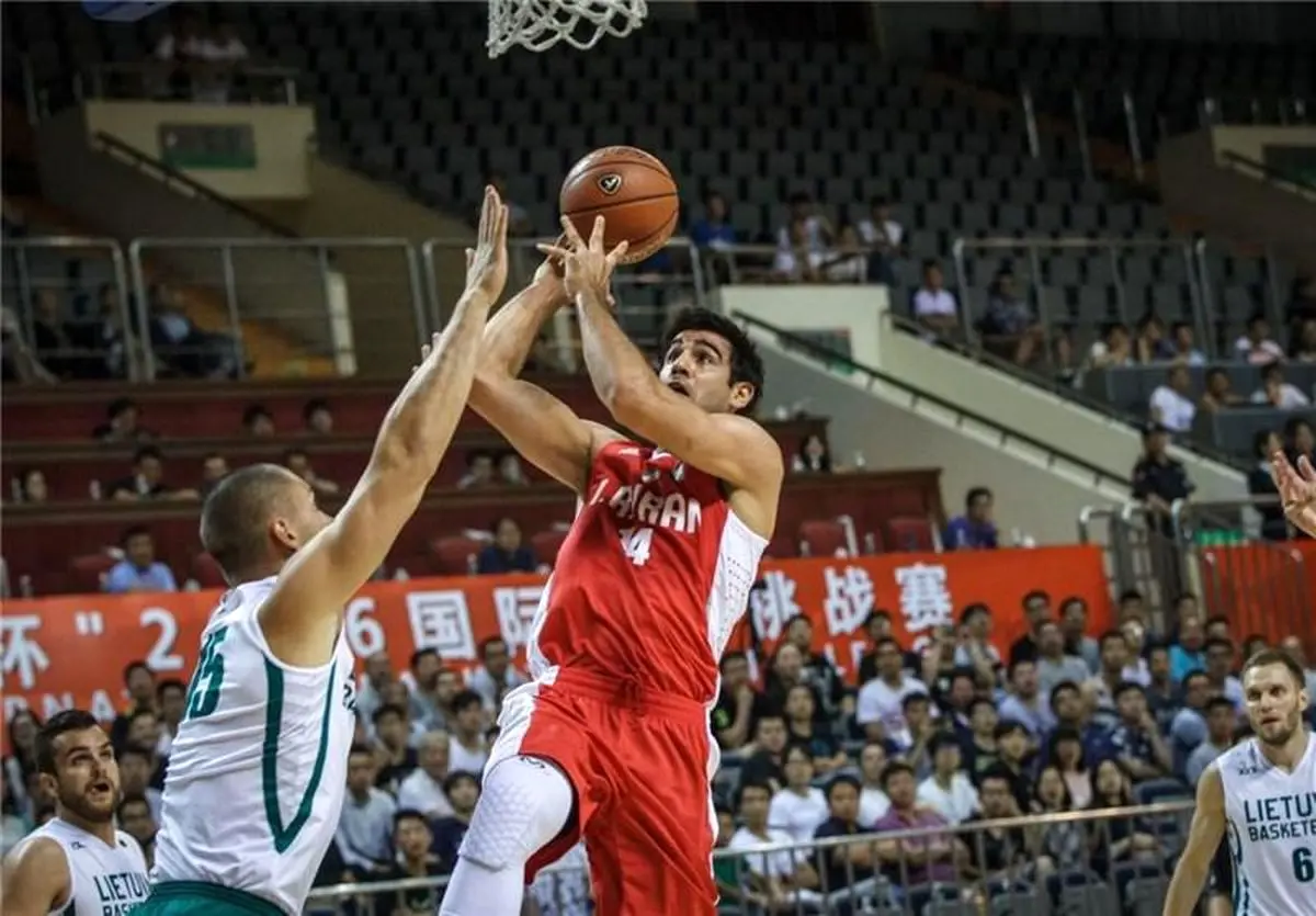 پیروزی ملی‌پوشان بسکتبال ایران برابر ژاپن