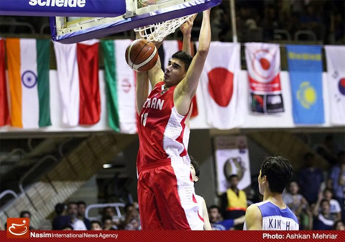 بسکتبالیست‌های جوان ایران بر بام آسیا ایستادند