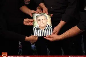 تشییع و خاکسپاری پیکر مرحوم 